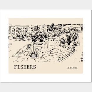 Fishers Indiana Posters and Art